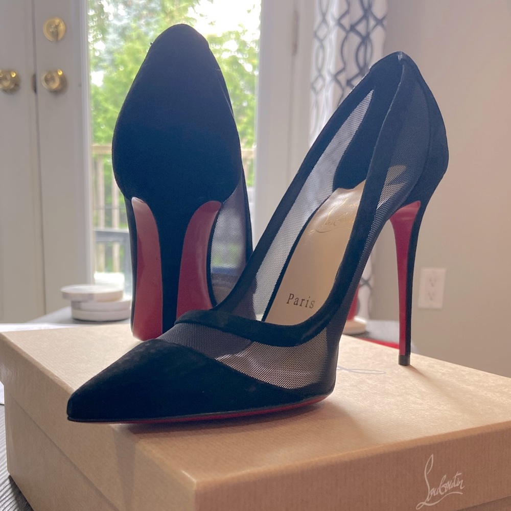 Black 100 Galativi Christian Louboutin Heels